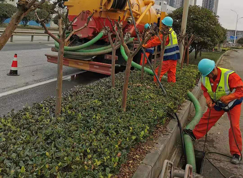 钟山市政管道清淤